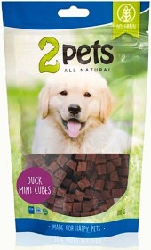 Bild på 2pets Dogsnack Duck MiniCubes 100 g