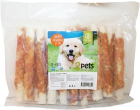 Bild på 2pets Tuggrulle m kycklingfilé 17cm 18-pack XL 840g