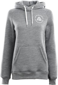 Bild på Aclima FleeceWool Hoodie Woman Grey Melange