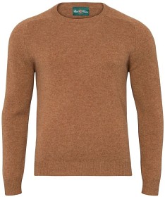 Bild på Alan Paine M's Lenzie Lambswool Crew Neck Driftwood
