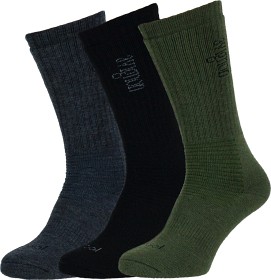 Bild på Avignon Thick Merinowool Sock 3-pack Black/Grey/Green