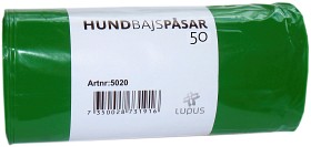 Bild på Lupus Bajspåse Grön 50 st