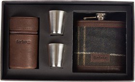 Bild på Barbour Barbour Tartan Hip Flask And Cups Classic Tartan