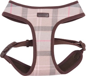 Bild på Barbour Dog Harness Taupe/Pink Tartan