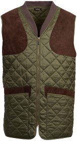 Bild på Barbour M's Keeperwear Gilet Dark Olive Check