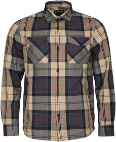 Bild på Barbour M's Canwell Overshirt Stone Tartan