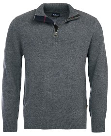 Bild på Barbour M's Holden Half Zip Mid Grey Marl