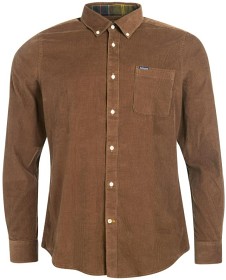 Bild på Barbour M's Ramsey Cord Tailored Shirt Brown