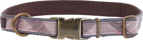 Bild på Barbour Reflective Dog Collar Taupe/Pink Tartan