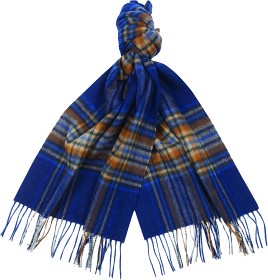 Bild på Barbour Unisex Torridon Check Scarf Midnight