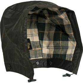 Bild på Barbour Wax Cotton Hood Sage