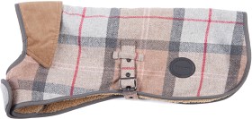Bild på Barbour Wool Dog Coat Taupe/Pink Tartan
