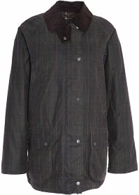 Bild på Barbour W's Ashby Tartan Wax Jacket Olive