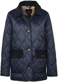 Bild på Barbour W's Bragar Quilted Jacket Dark Navy/Dress Tartan
