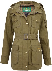 Bild på Barbour W's Collins Showerproof Olive/Classic