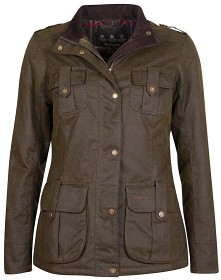 Bild på Barbour W's Winter Defence Olive/Classic Tartan