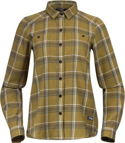 Bild på Bergans W's Tovdal Shirt Olive Green/Dark Green Mud Check