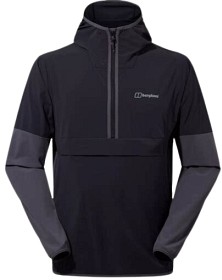 Bild på Berghaus Ws Wandermoor Wind Smock Jet Black/Grey Pinstripe