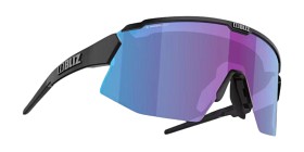 Bild på Bliz Breeze Matt Black with Nano Optics Nordic Light Begonia + Brown/Silver Mirror Lens