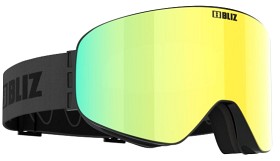 Bild på Bliz Flow Matt Black  with Brown W Gold Multi + Yellow Spare lens