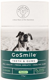 Bild på Blue Pet GoSmile Munhälsa 14 pinnar Jordnötssmör