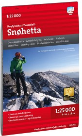 Bild på Calazo Høyfjellskart Dovrefjell: Snøhetta 1:25 000