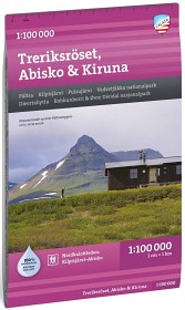 Bild på Calazo Treriksröset, Abisko & Kiruna 1:100000
