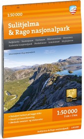 Bild på Calazo Turkart Sulitjelma & Rago Nasjonalpark 1:50 000