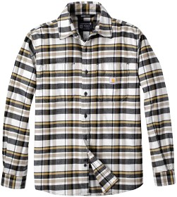 Bild på Carhartt M's Flannel L/S Plaid Shirt Malt