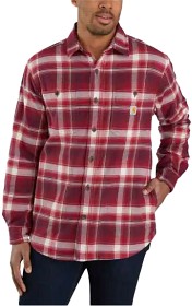 Bild på Carhartt M's Hamilton Fleece Lined Shirt Oxblood