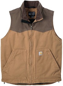 Bild på Carhartt M's Montana Duck Vest Carhartt Brown/Coffee