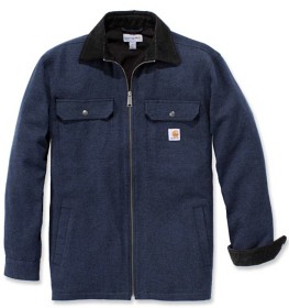 Bild på Carhartt M's Pawnee Zip Shirt Jac Twilight