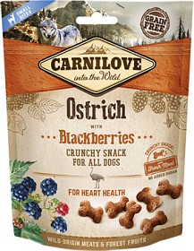 Bild på Carnilove Dog Crunchy Snack Ostrich & Blackberries 200 g