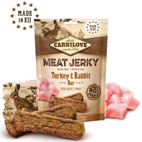 Bild på Carnilove Jerky Turkey & Rabbit Bar 100 g