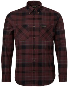 Bild på Chevalier M's Willow Flannel Shirt Wine Red Checked