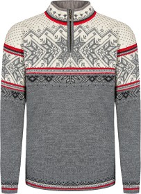 Bild på Dale of Norway Unisex Vail Sweater Smoke/Raspberry/Off White