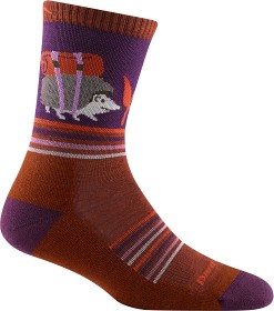 Bild på Darn Tough W's Critter Club Micro Crew Lightweight with Cushion Chestnut