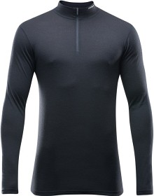 Bild på Devold M's Breeze Merino 150 Zip Neck Black