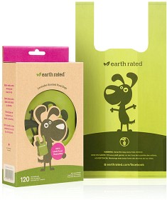 Bild på Earth Rated Eco-Friendly med handtag 120 st Lavender