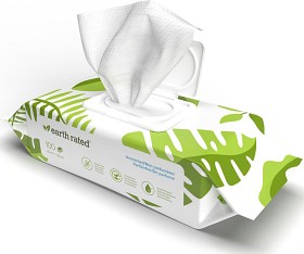 Bild på Earth Rated Wipes Compostable 100 st Unscented