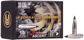 Bild på Federal Trophy Rifle Bullets Cal .308 Terminal Ascent Comp 175Gr 50/Bo
