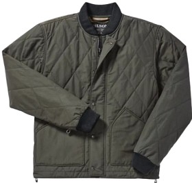 Bild på Filson Men's Quilted Pack Jacket Dark Ottergreen