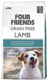 Bild på Four Friends Dog Grain Free Lamb 3 kg