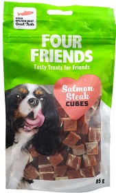 Bild på Four Friends Salmon Steak Cubes 85 g