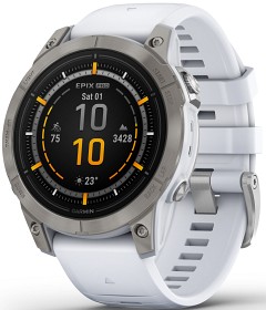 Bild på Garmin EPIX PRO (G2) 47mm Sapphire Titanium with Whitestone Band