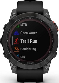 Bild på Garmin Fenix 7 Solar Slate Grey with Black Band
