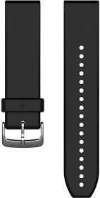Bild på Garmin QuickFit 22 mm Armband Black/Silver Silikon