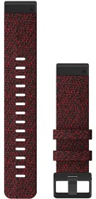 Bild på Garmin QuickFit 22 mm Armband Heathered Red Nylon