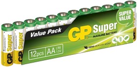 Bild på GP Super AA 1,5V batterier, 12-pack
