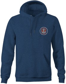 Bild på Grundéns Displacement DWR Hoodie Heather Navy